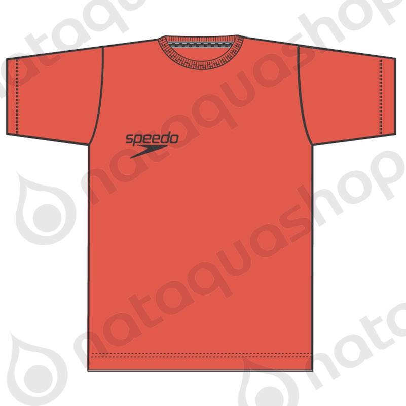 CLUB BRAND TEE JUNIOR - RED Color