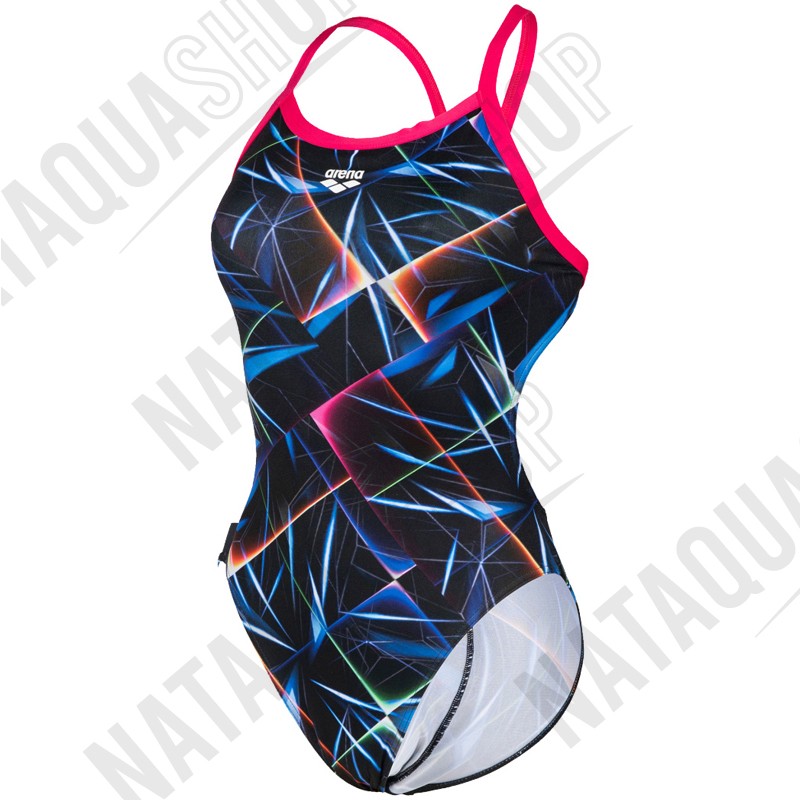 W SWIMSUIT CHALLENGE BACK ALLOVER - FEMME couleurs