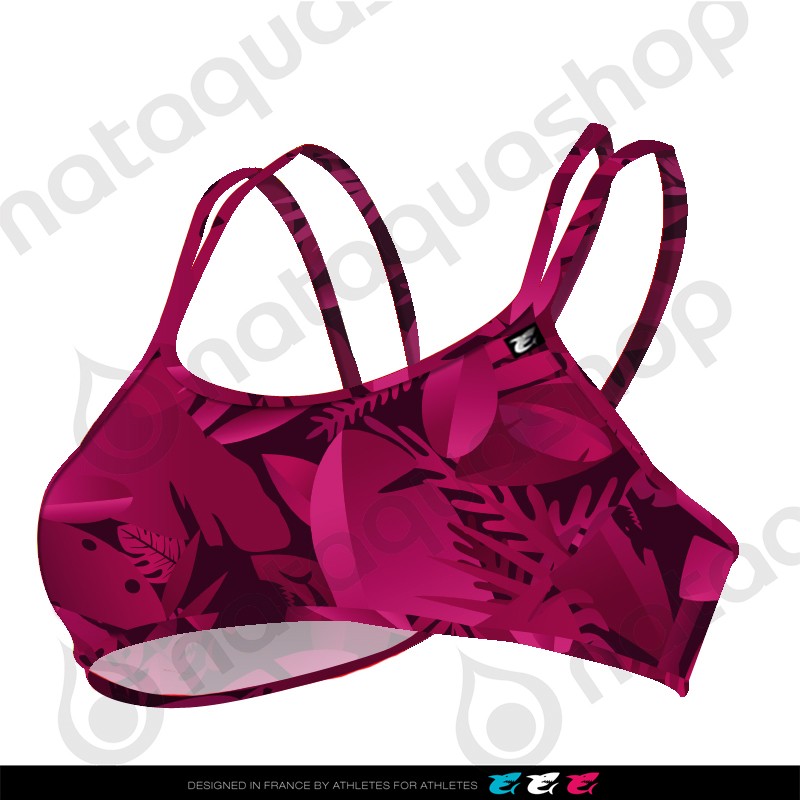 LEAVES FOREST WATER DROP BACK - FEMME Cherry Pink couleurs