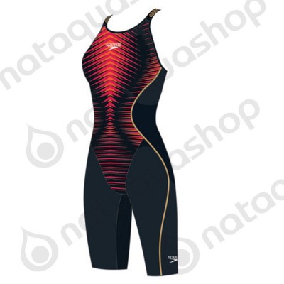 LZR PURE INTENT DOS OUVERT - WOMAN Black-red