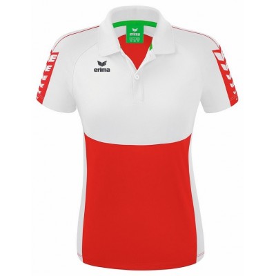 POLO SIX WINGS - LADIES red/white