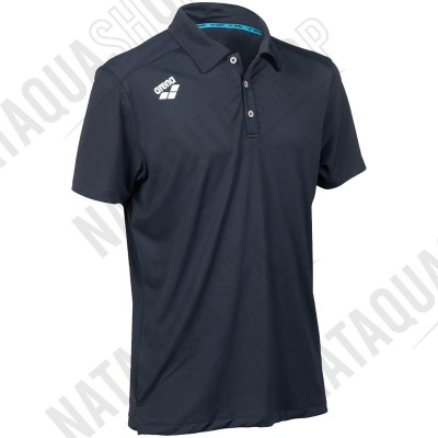 TEAM SOLID POLO - UNISEXE navy blue