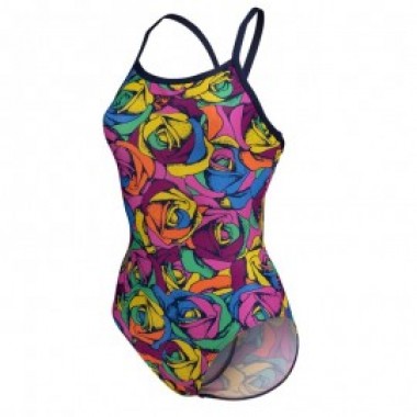 ARENA ROSE PARADE SWIMSUIT LIGHTDROP BACK - photo 0