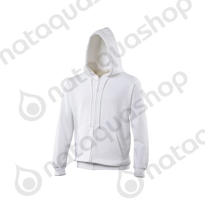 Sweat-shirt zippé HOMME - JH050 Arctic White