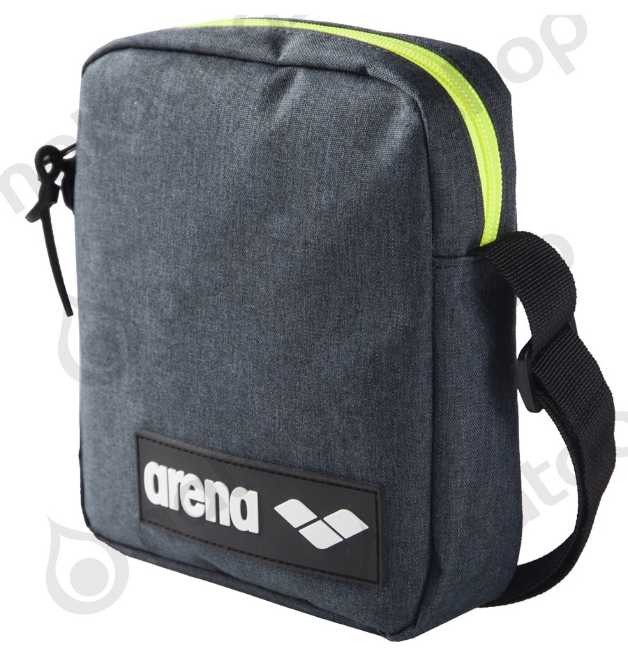 TEAM CROSSBODY BAG Grey melange ARENA SWIM EQUIPMENT Nataquashop