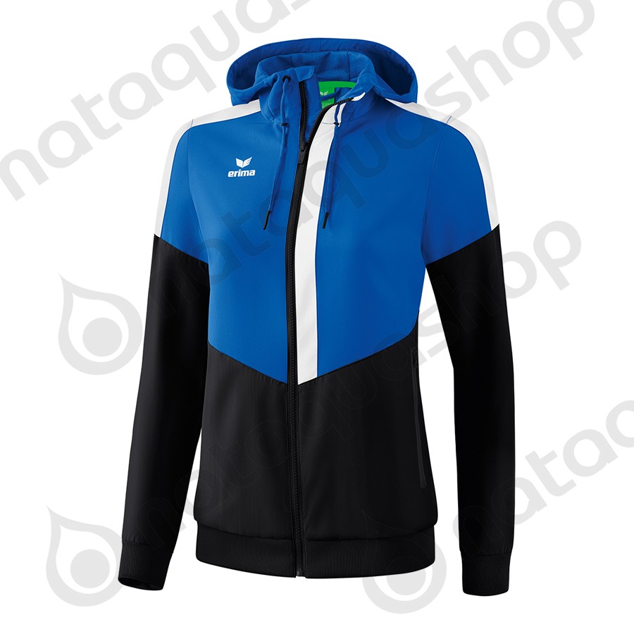 VESTE A CAPUCHE TRACKTOP SQUAD - FEMME couleurs