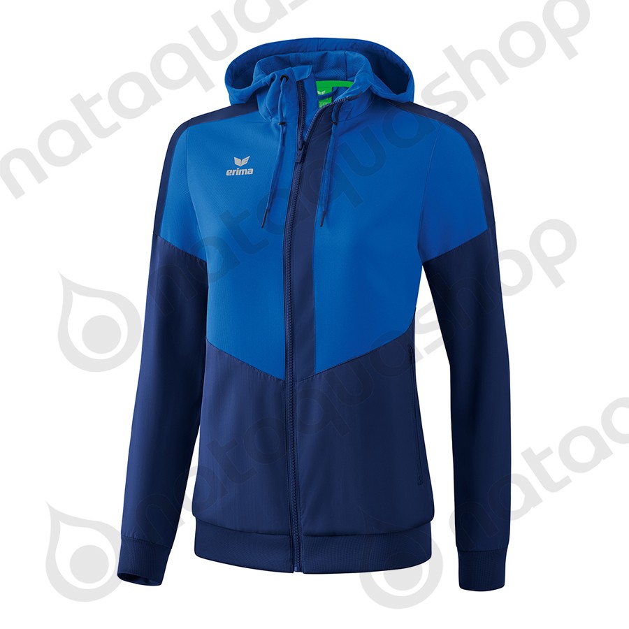 VESTE A CAPUCHE TRACKTOP SQUAD - FEMME couleurs