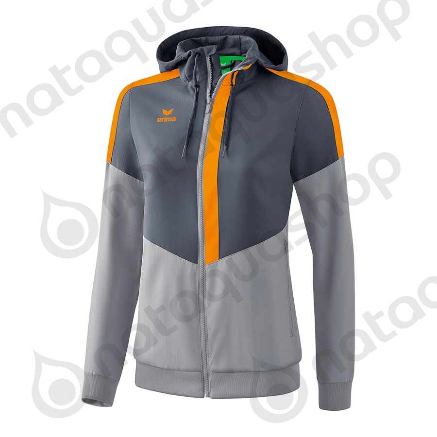VESTE A CAPUCHE TRACKTOP SQUAD - FEMME Color