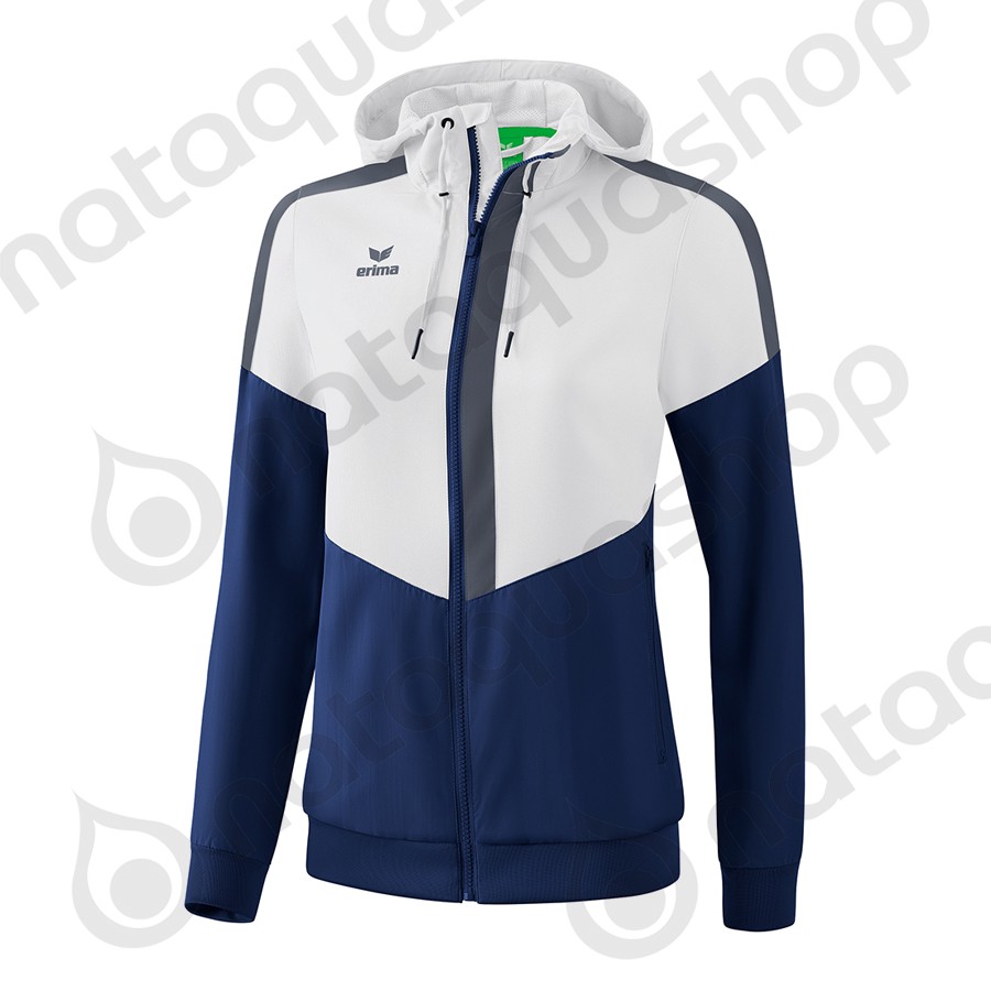 VESTE A CAPUCHE TRACKTOP SQUAD - FEMME couleurs