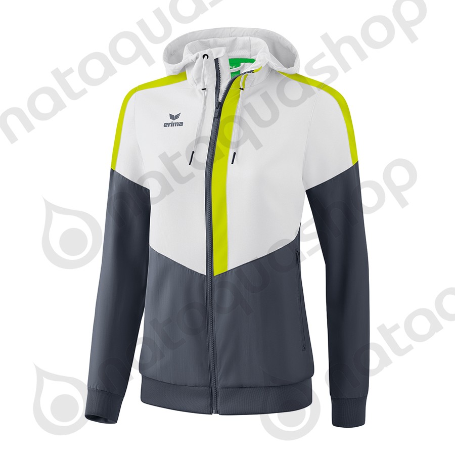 VESTE A CAPUCHE TRACKTOP SQUAD - FEMME couleurs