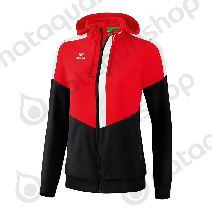 VESTE A CAPUCHE TRACKTOP SQUAD - FEMME couleurs