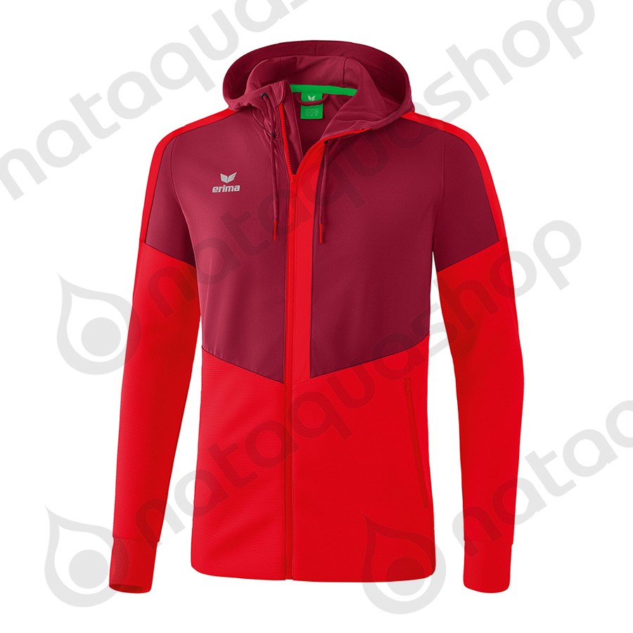 VESTE D'ENTRAINEMENT A CAPUCHE SQUAD - ADULTE couleurs