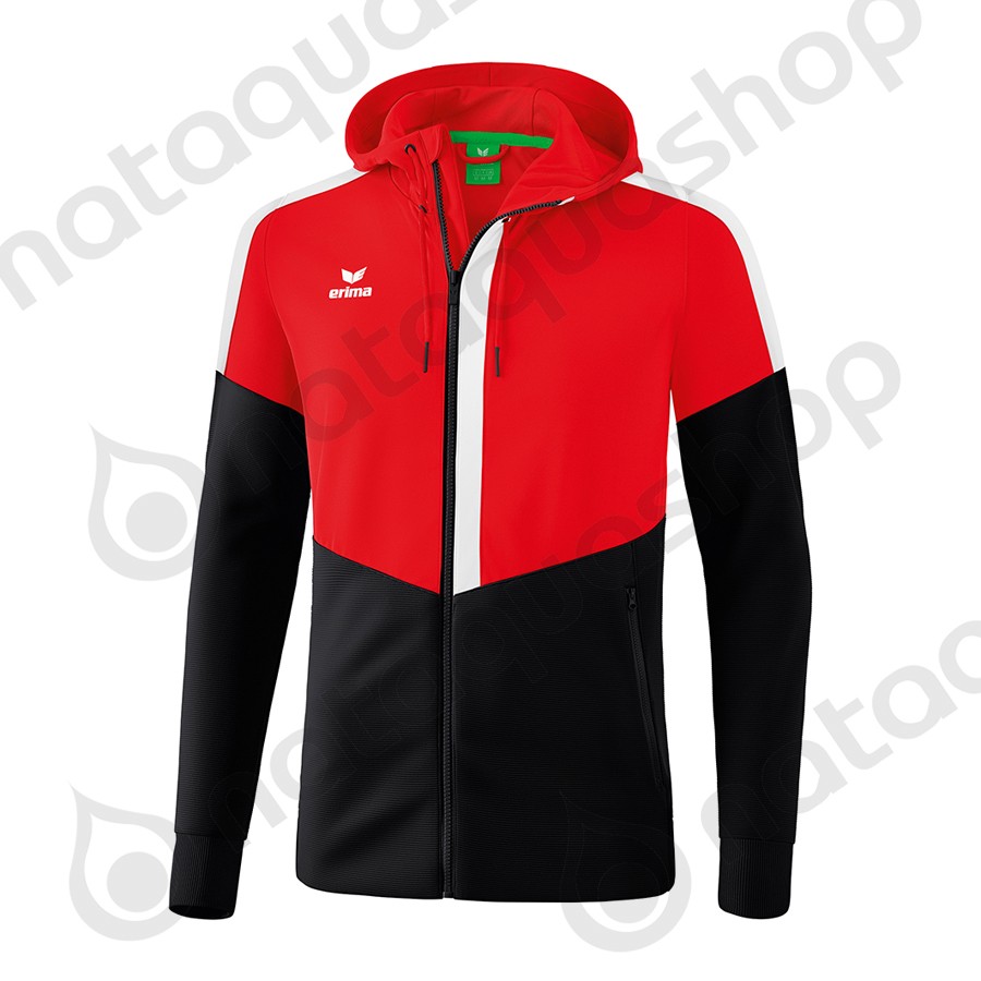 VESTE D'ENTRAINEMENT A CAPUCHE SQUAD - ADULTE couleurs