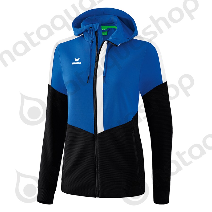 VESTE D'ENTRAINEMENT A CAPUCHE SQUAD - FEMME couleurs