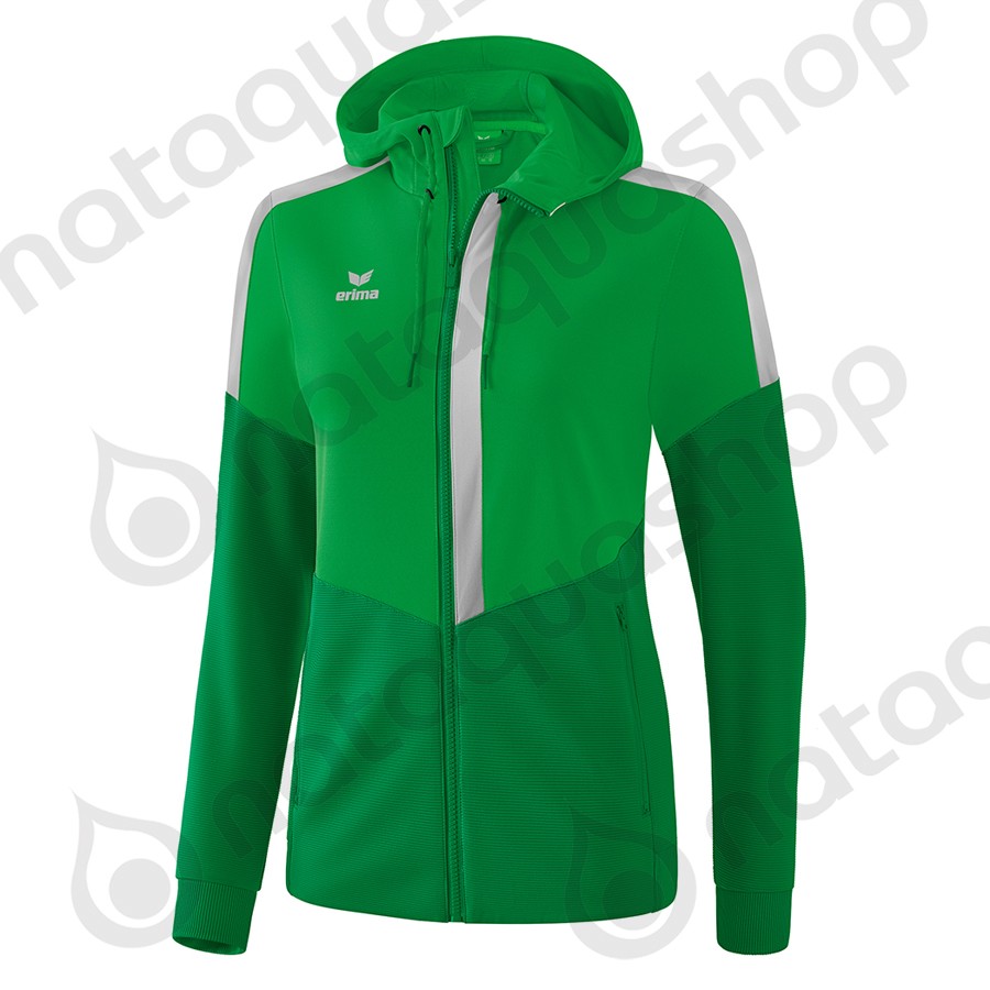 VESTE D'ENTRAINEMENT A CAPUCHE SQUAD - FEMME Color