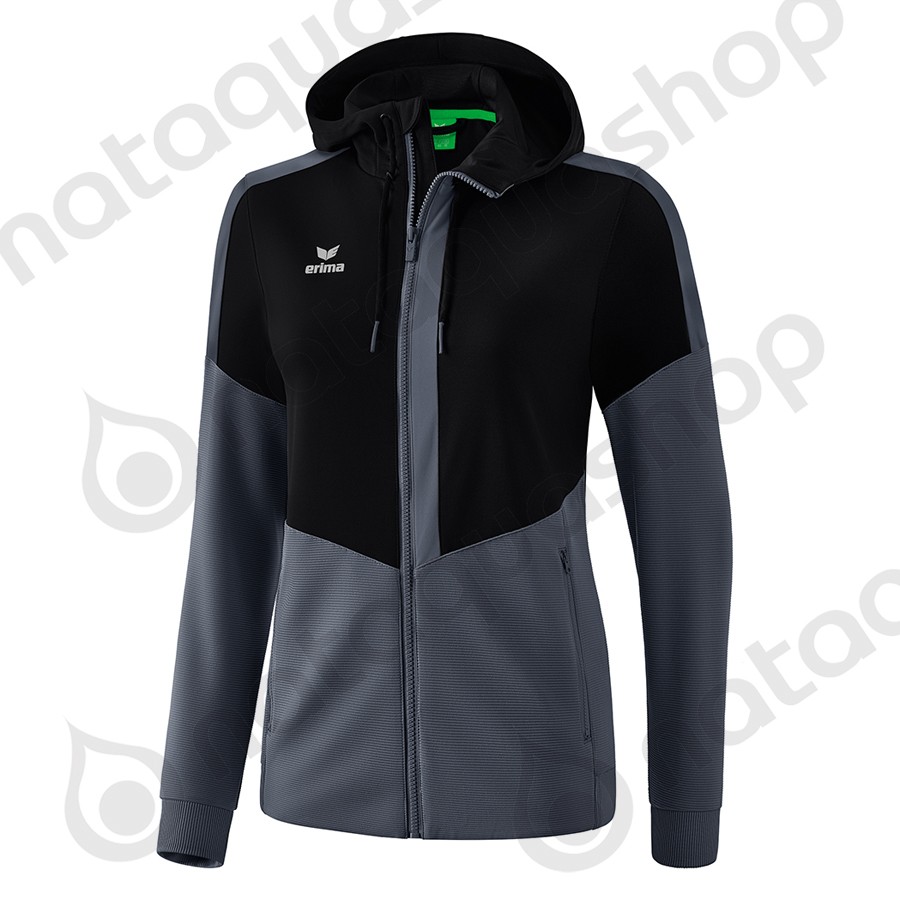 VESTE D'ENTRAINEMENT A CAPUCHE SQUAD - FEMME Color