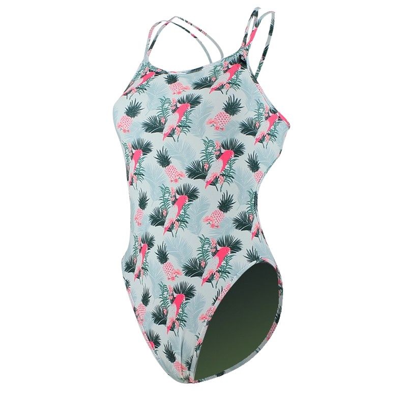 EVANS REVERSIBLE BIRDY - FEMME blanc/army Color