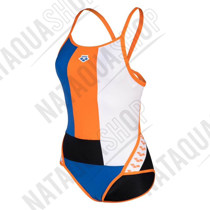W ARENA ICONS SWIMSUIT SUPER FLY BACK PANEL couleurs