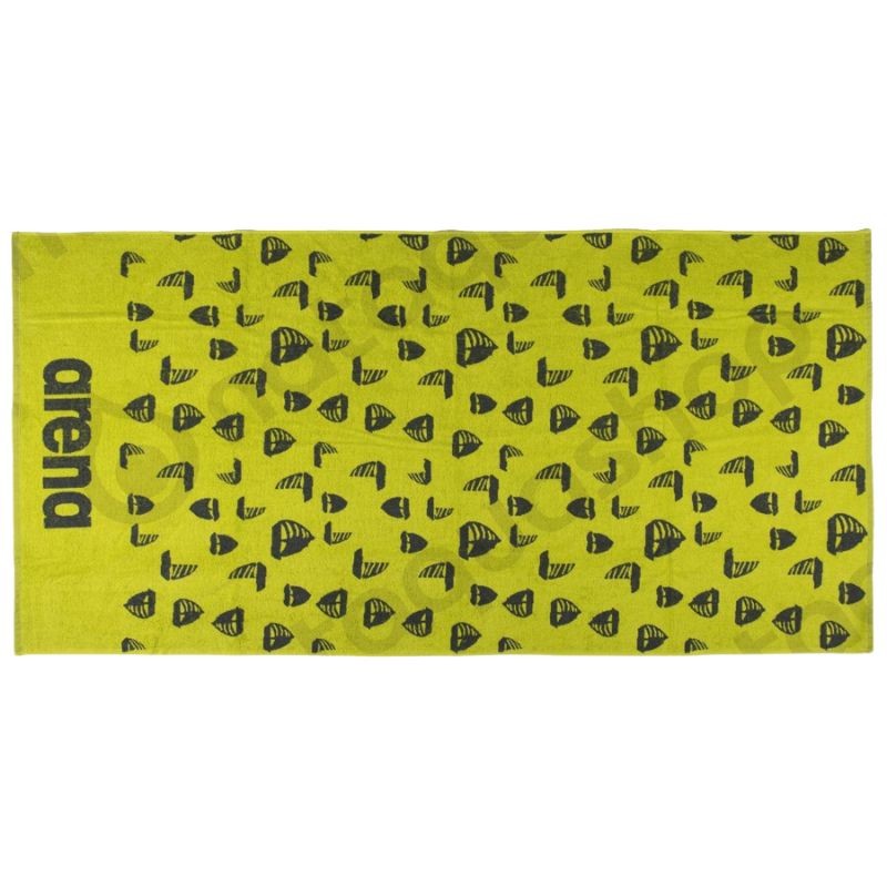 BEACH SOFT PRINTED TOWEL boat-soft green Color
