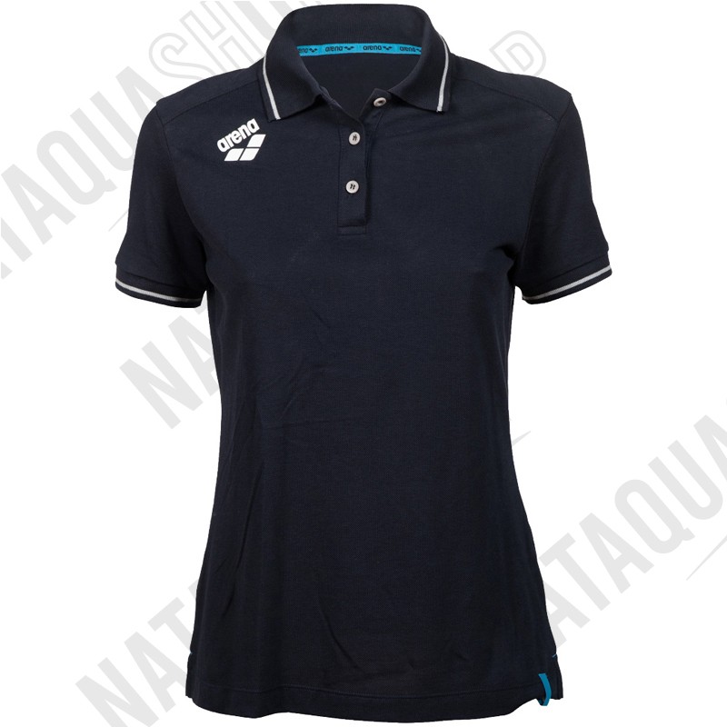 W TEAM SOLID POLOSHIRT COTON - FEMME couleurs