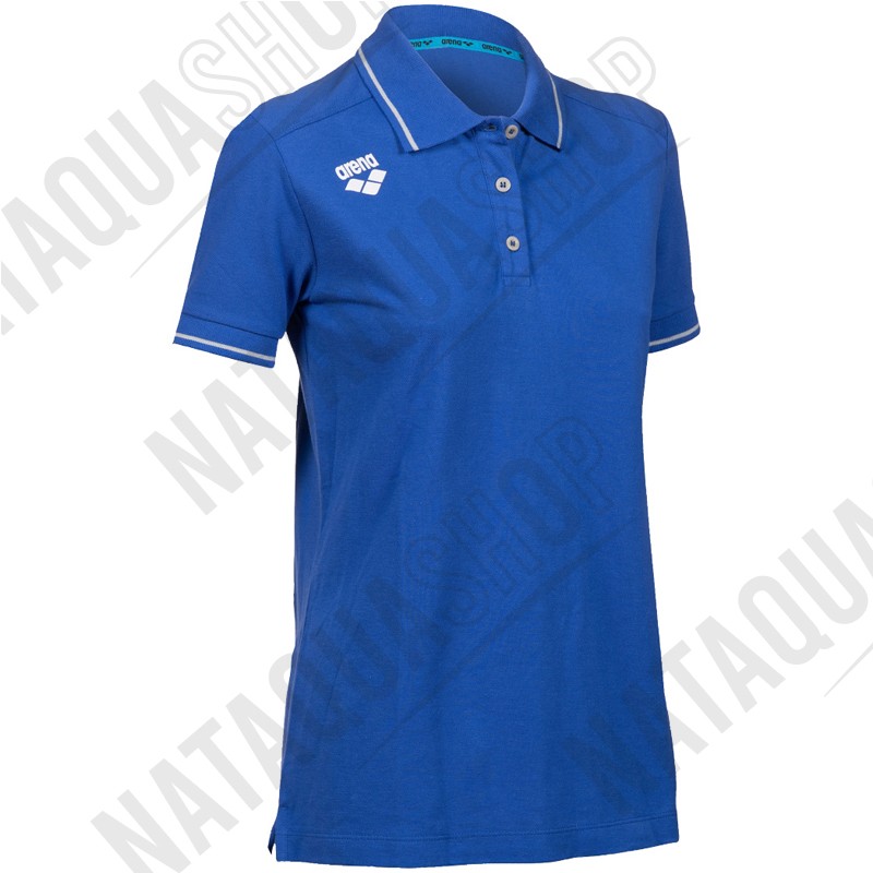 W TEAM SOLID POLOSHIRT COTON - FEMME couleurs