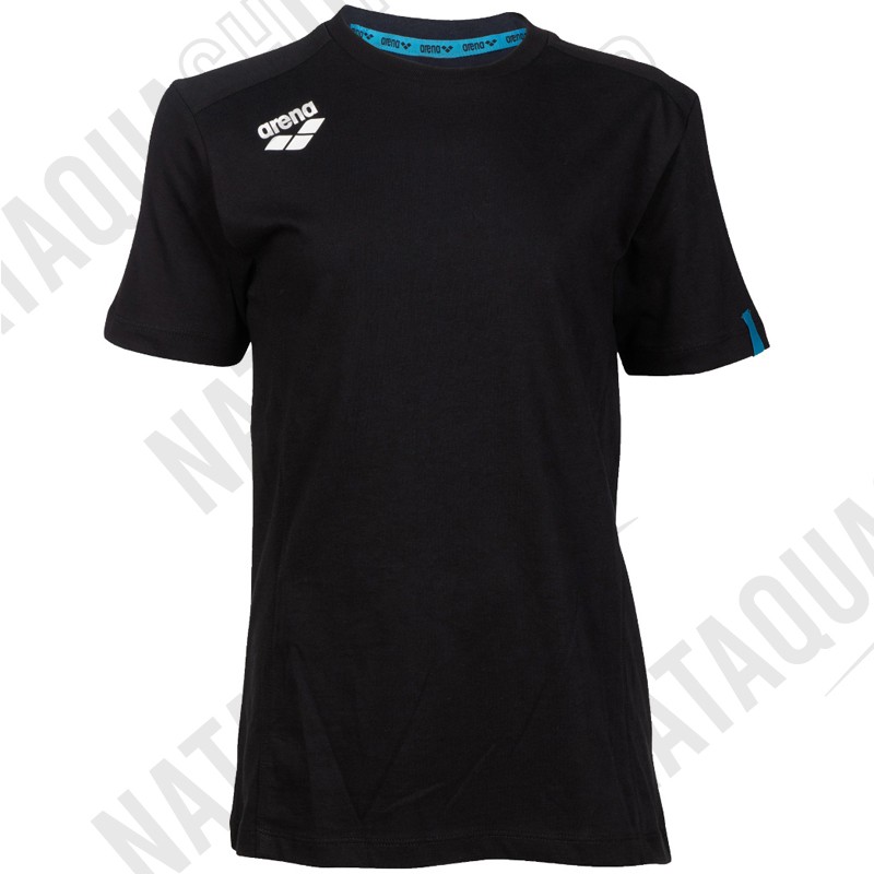 TEAM PANEL T-SHIRT - JUNIOR Black Color