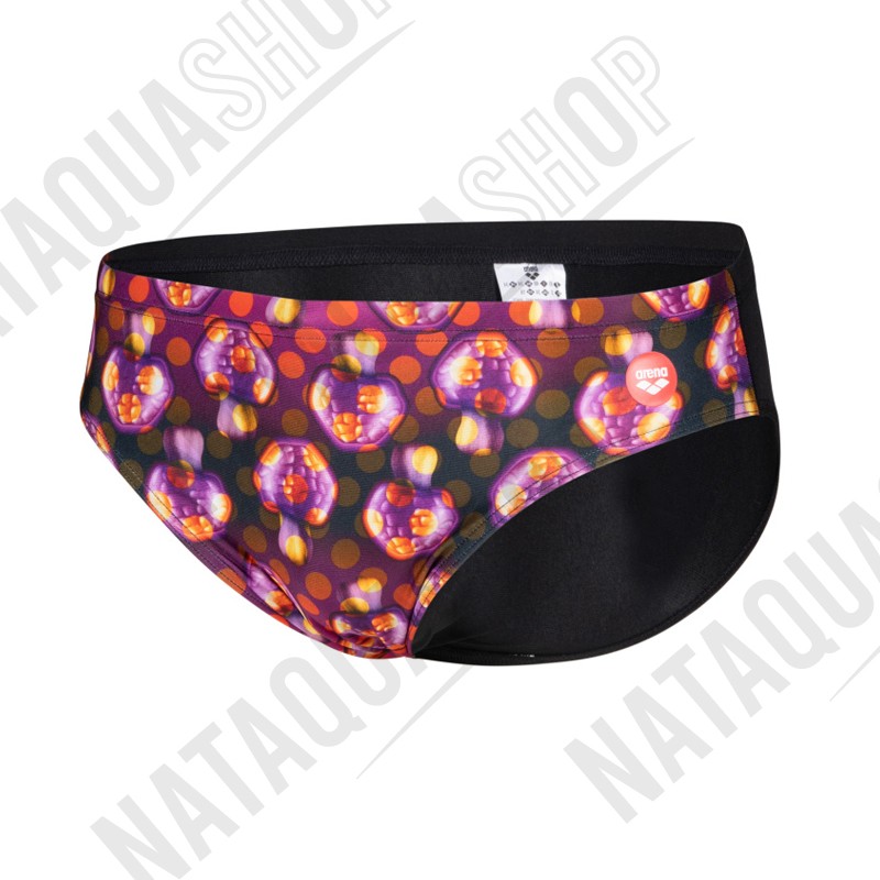 M CRAZY ARENA SWIM BRIEFS ALLOVER Color