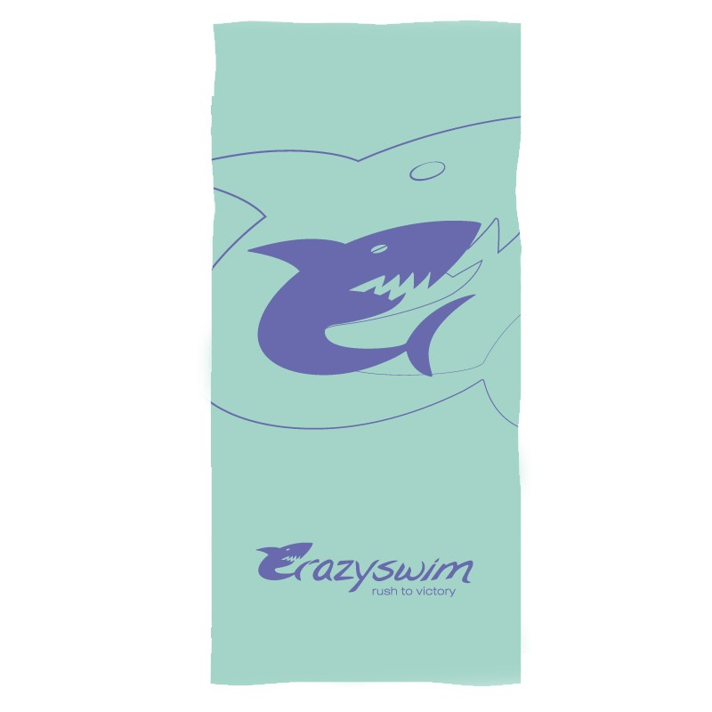 SHARK TOWEL Bleu couleurs