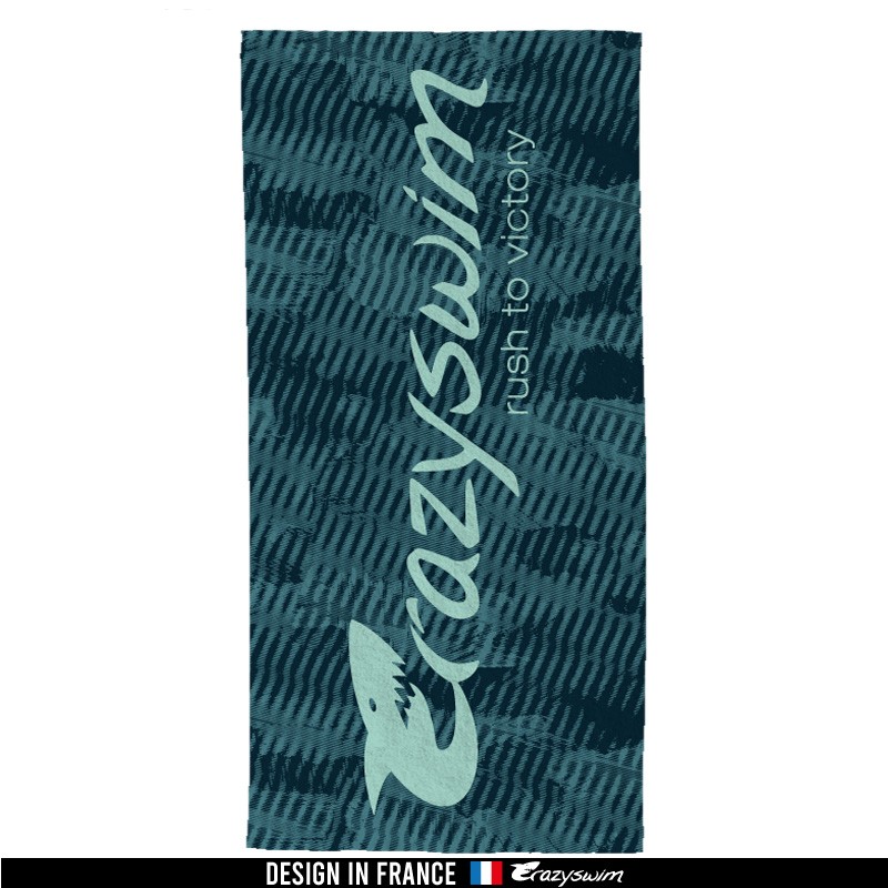 CRAZY SPORT TOWEL CLAWS Bleu couleurs
