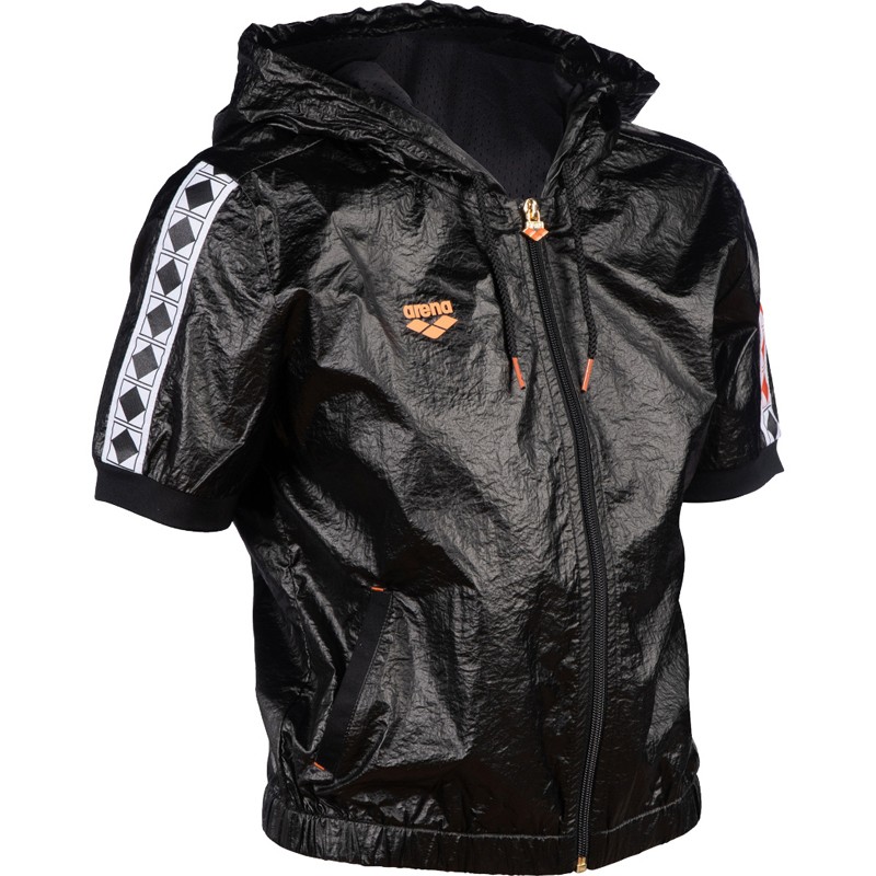 WOMEN'S ARENA 50TH BLACK HOODED JACKET couleurs
