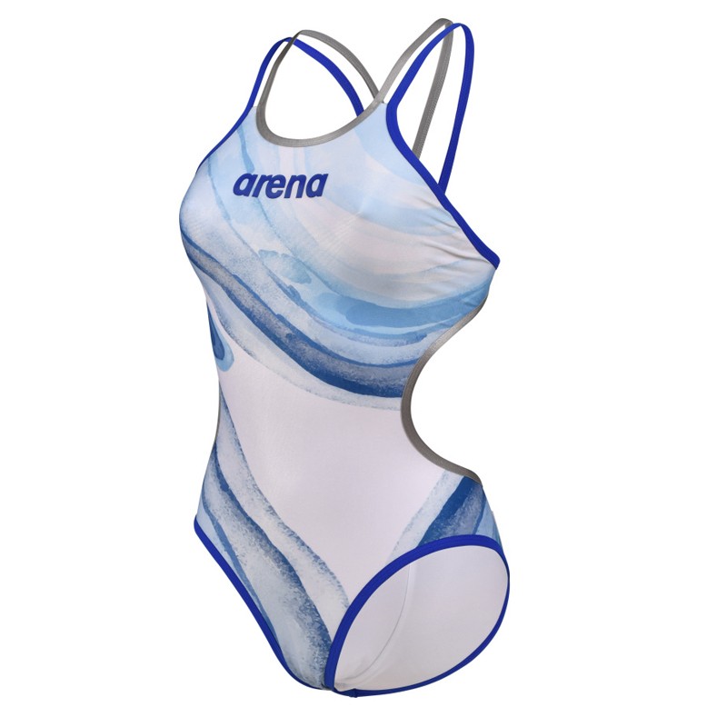 ARENA ONE DREAMS DOUBLE CROSS BACK Blanc ARENA - MAILLOT & COMBI