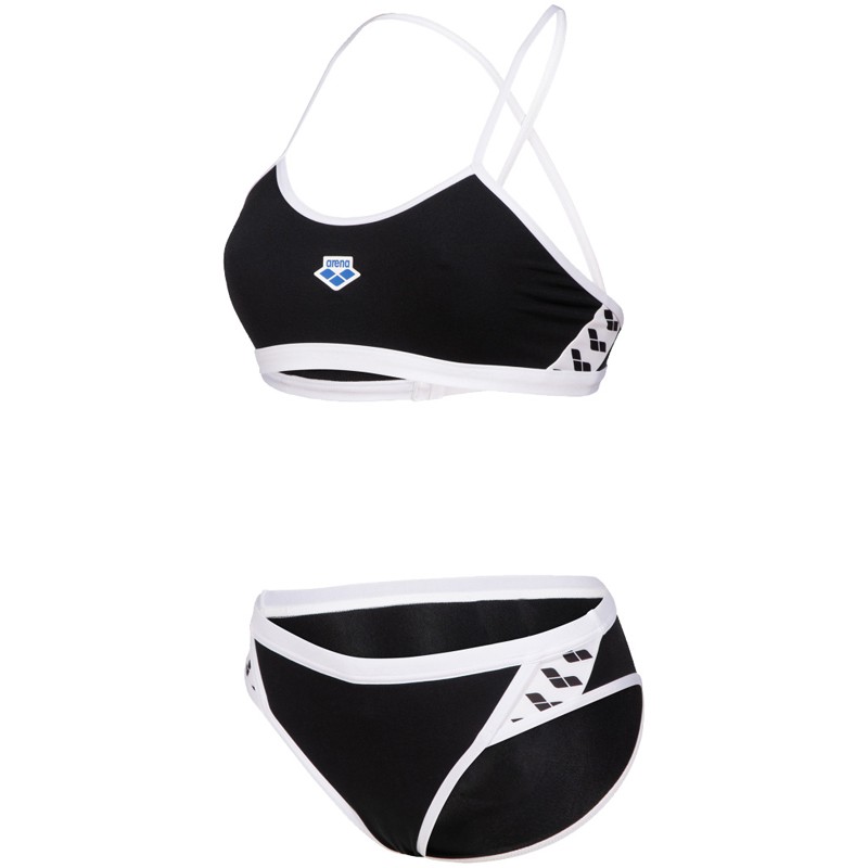 ICONS BIKINI CROSS BACK - Noir Color