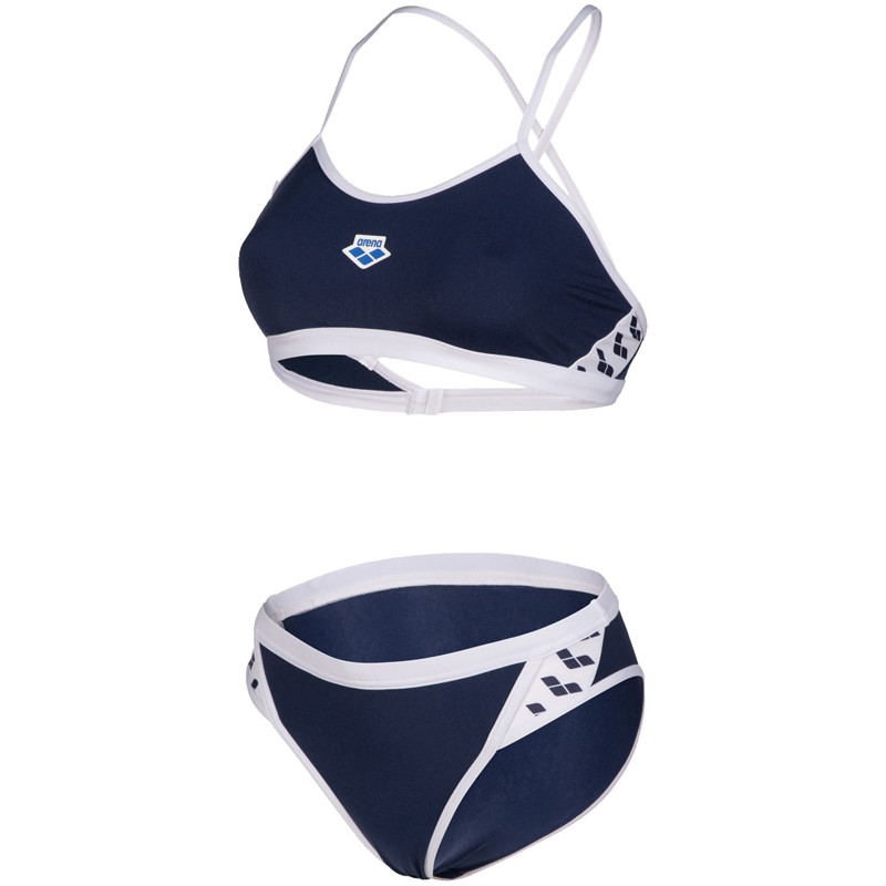ICONS BIKINI CROSS BACK - Bleu Marine Color