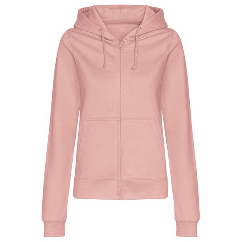 Sweat zippé FEMME - JH050F couleurs