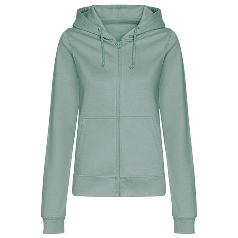 Sweat zippé FEMME - JH050F couleurs