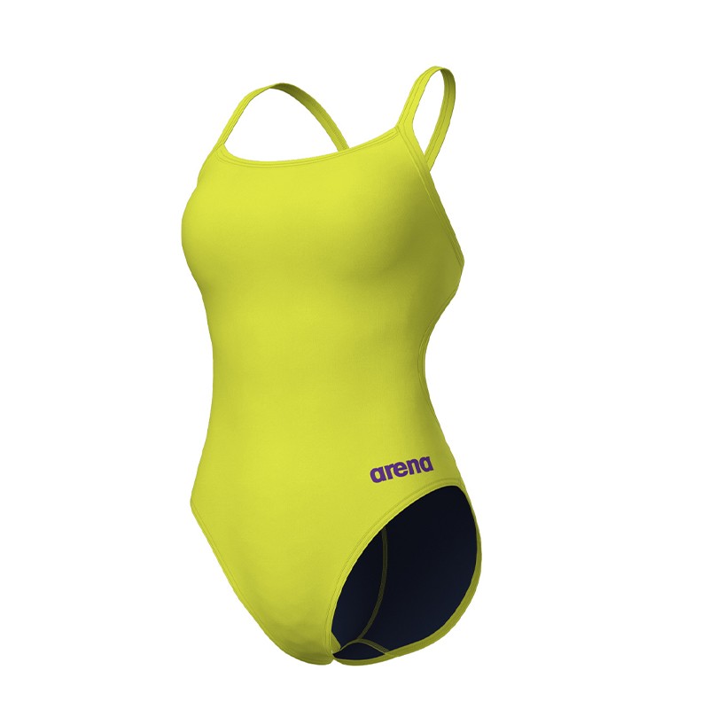 TEAM SWIMSUIT CHALLENGE SOLID - Soft Green couleurs