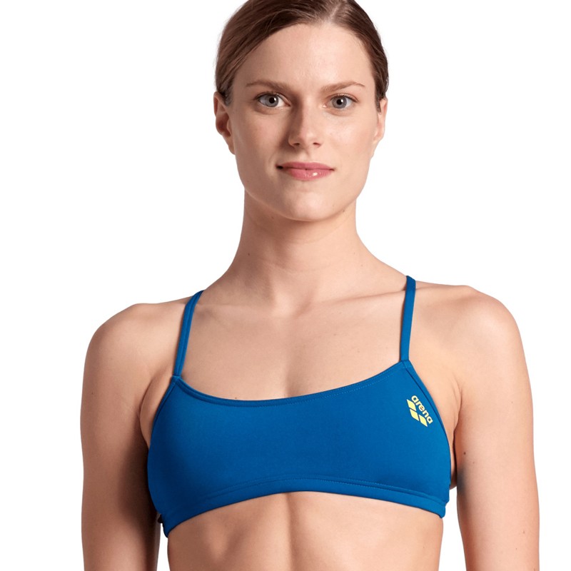 HAUT BANDEAU PLAY - Blue Cosmo Color