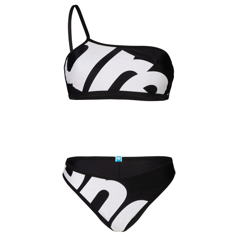 LOGO SINGLE SHOULDER BIKINI couleurs