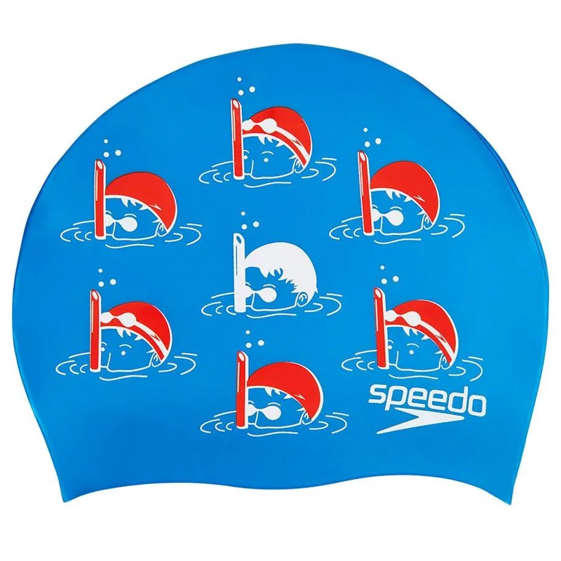 BONNET JUNIOR SLOGAN CAP BLEU 