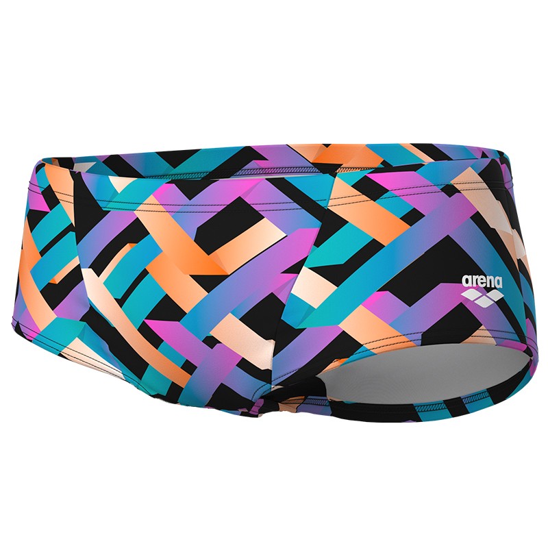 TEXTURE SWIM LOW WAIST SHORT Color