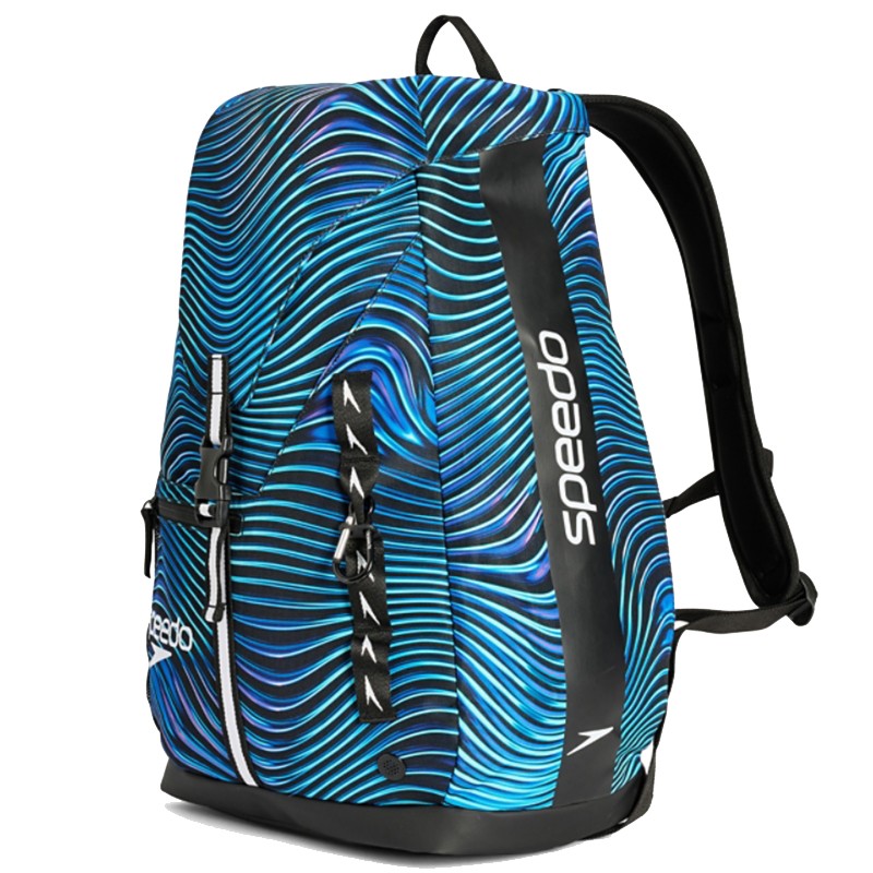 TEAM BAG PRINTED 35L Blue Color