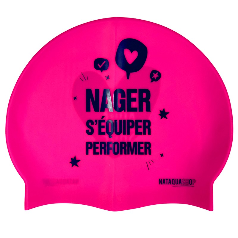 NATAQUASHOP SILICONE CAP - SLOGAN Color