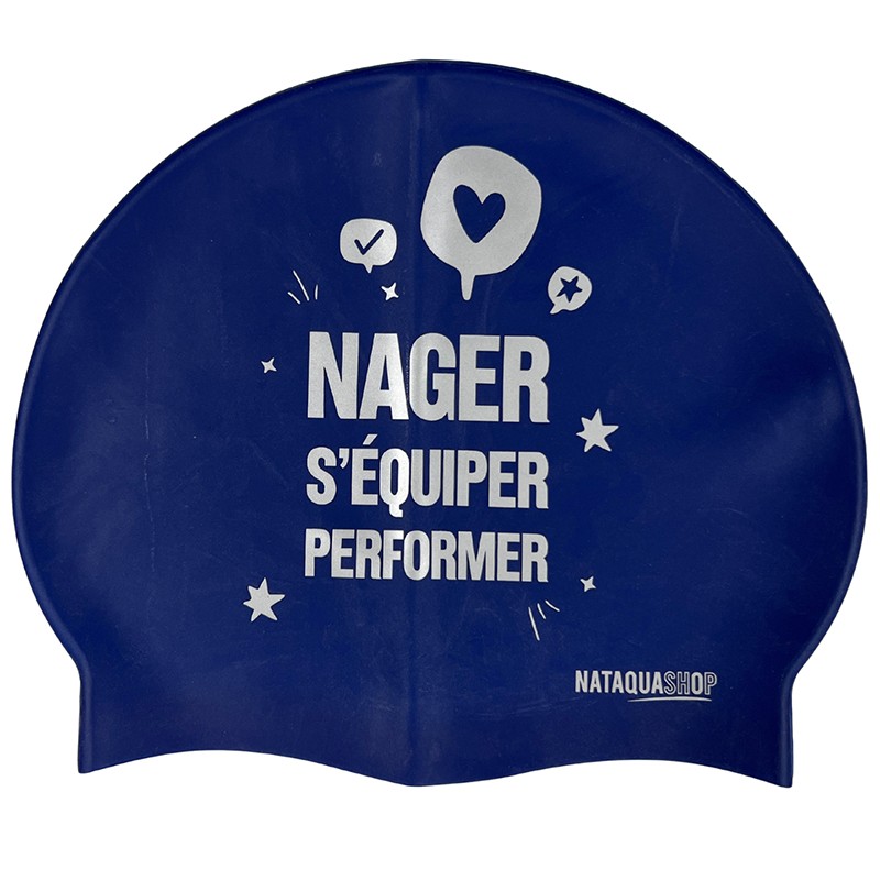 NATAQUASHOP SILICONE CAP - SLOGAN Color