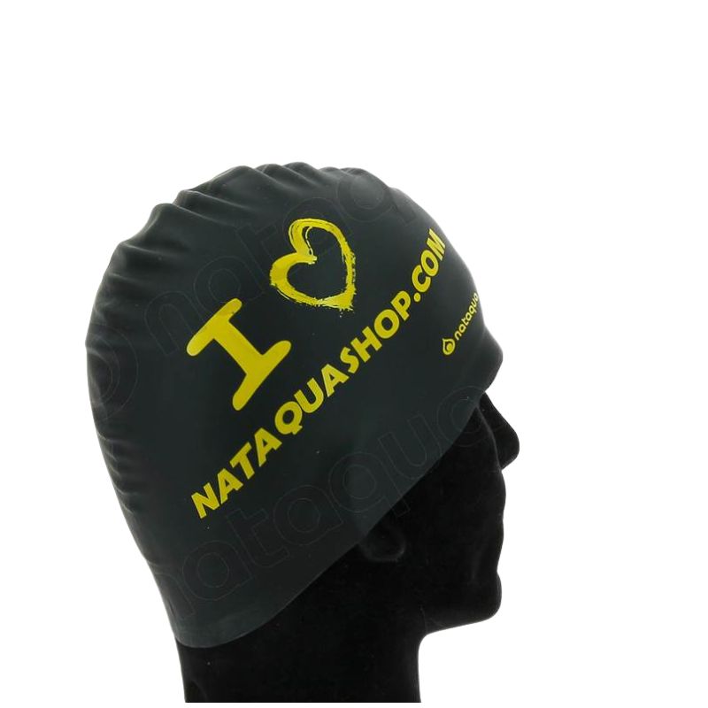 I LOVE NATAQUA - SILICONE SUEDE CAP