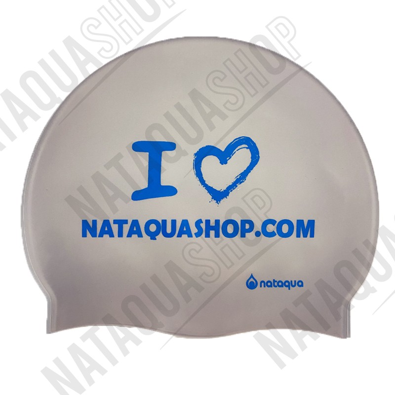 I LOVE NATAQUA - SILICONE SUEDE CAP Color