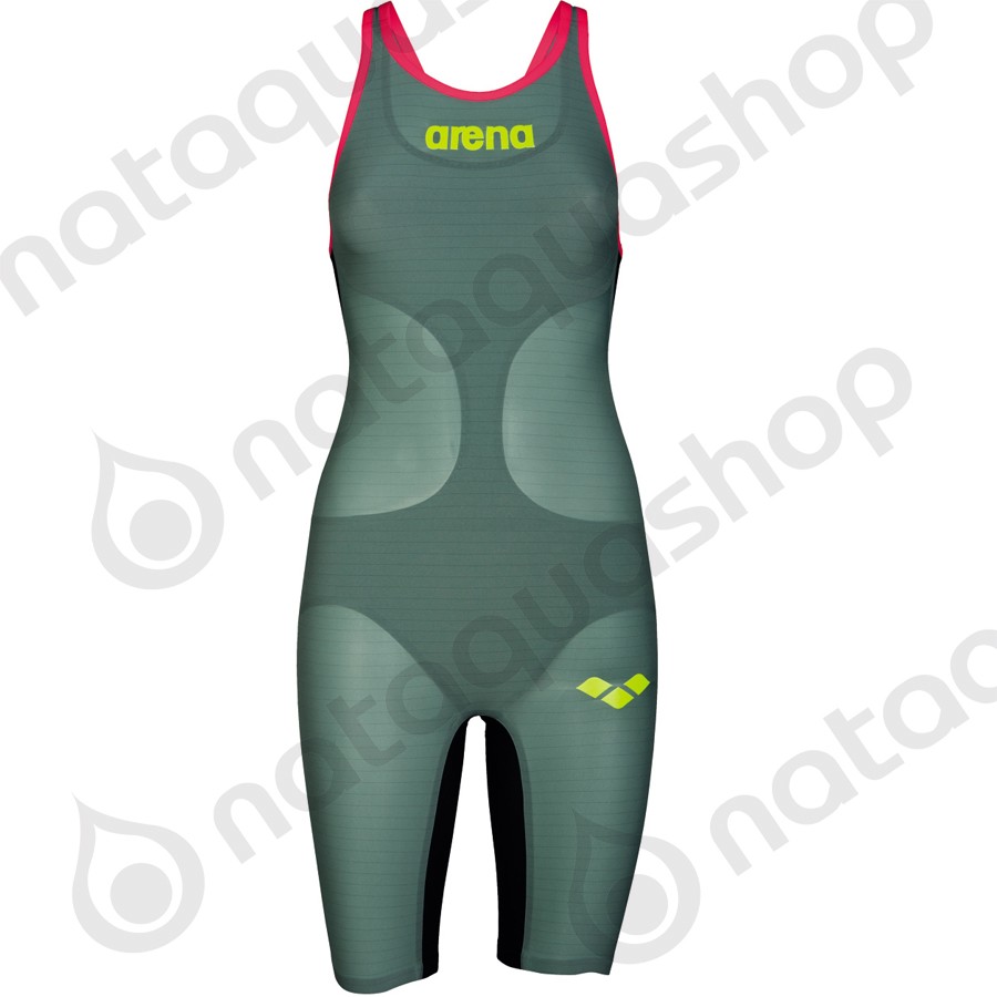 POWERSKIN CARBON AIR CB dark green/fluo red couleurs