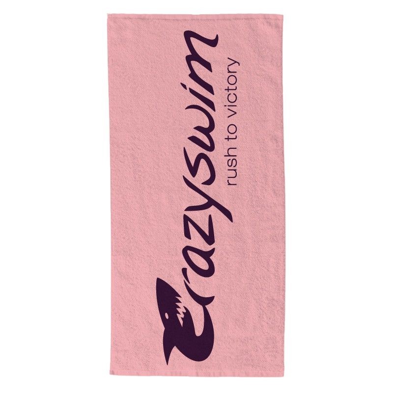 CRAZY SPORT TOWEL Pink Color
