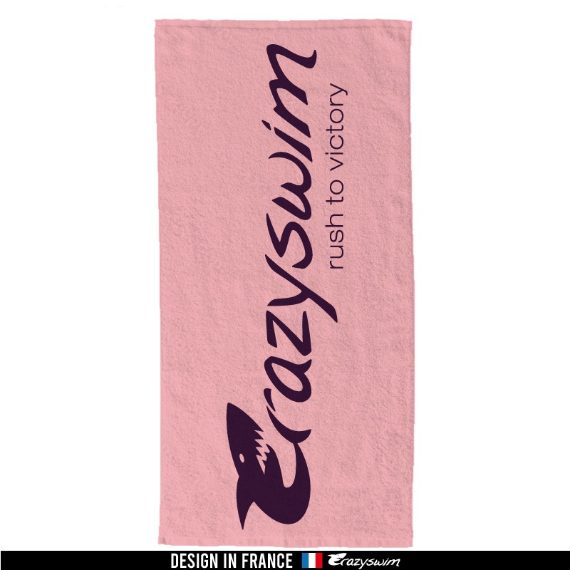 CRAZY SPORT TOWEL Pink Color