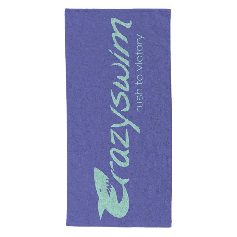 CRAZY SPORT TOWEL violet Color