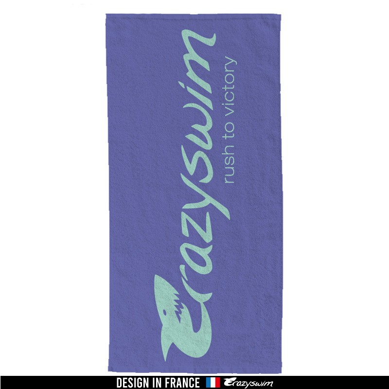 CRAZY SPORT TOWEL Violet couleurs